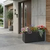 HOWHOMELY |Blumenkübel - Übertopf - Pflanzentopf auf Rollen Produktbild-Vorschau 5