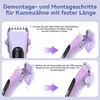 Elektrischer Damenrasierer 2-in-1 CT14, Doppelkopf, Produktbild-Vorschau 6