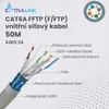 Extralink CAT6A F/FTP síťový kabel 50 m měděný 10 Gb/s Náhled obrázku produktu 7
