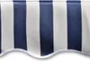 Markisenbespannung Canvas Blau & Weiß 3 x 2,5 m (ohne Produktbild-Vorschau 4