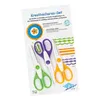 WEDO 77 1933 Forbici da contorno set di 3 colori assortiti Anteprima dell’immagine prodotto 1