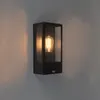 Lampa ścienna zewnętrzna czarna z czujnikiem ruchu IP44 - Podgląd zdjęcia produktu 8