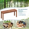 COSTWAY Gartenbank wetterfest, 2-Sitzer Sitzbank ohne Produktbild-Vorschau 6