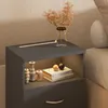 CASARIA® Nachttisch Touch mit LED Beleuchtung 40x28x55cm Produktbild-Vorschau 5