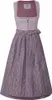 Dirndl Penzing 65cm Länge mauve 40 Produktbild-Vorschau 1