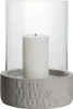 Beton Windlicht "Lebe jeden Moment" Produktbild-Vorschau 1