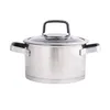 Topf 2L Edelstahl 18 cm Kochtopf Suppentopf Induktion Produktbild-Vorschau 4