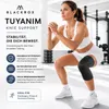 BLACKROX Kniebandage TUYANIM Sport Kraftsport Damen Herren Produktbild-Vorschau 3