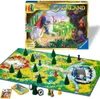 A board game and its box are displayed on a white background. The board game is set up with pieces and dice, and the box is open, showing the game's artwork. Podgląd zdjęcia produktu