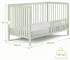 Kids Collective Babybett Kinderbett Gitterbett Baby Bett Produktbild-Vorschau 2