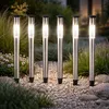 6er Set Solar-Steckleuchte, Edelstahl, H 70 cm Produktbild-Vorschau 3