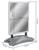 tectake® Plakatständer DIN A1, doppelseitig inklusive 2 Produktbild-Vorschau 7