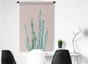 MuchoWow® Wandteppich Wandbehang Kaktus - Sukkulente - Rosa Produktbild-Vorschau 4