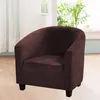 2 kusy Klubové křeslo Slipcover Křeslo Cover Stretch Velvet Náhled obrázku produktu 3