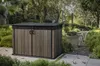 Keter Mülltonnenbox Signature Walnuss Mega 190 x 109 cm Produktbild-Vorschau 3