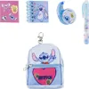 A collection of Disney Stitch themed stationery items arranged on a white background. Náhľad obrázku produktu