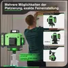 4D 16 Linienlaser Laser Wasserwaage 4x360° Grün Laser Produktbild-Vorschau 7