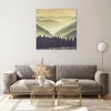 Bilder auf glas - Berge Wald Natur - 70x70cm - Glasbilder - Produktbild-Vorschau 7