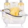 BRUBAKER Cosmetics Vanilla Bath and Shower Set - 7dílná Náhled obrázku produktu 1