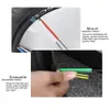 INF Set di raggi per bicicletta riflettenti colore Anteprima dell’immagine prodotto 2