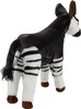 A plush toy Okapi standing on a white background. Produktbild-Vorschau