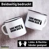 Huuraa Emaille Tasse Save Water Drink Beer Bierflasche Produktbild-Vorschau 2