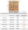 Yaheetech 27 x Terrassenfliesen Holzfliesen 2,43 m² Produktbild-Vorschau 4