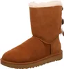 UGG Bailey Bow II Topánky Brown Náhľad obrázku produktu 18