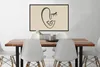 MuchoWow® Gerahmtes Poster Frau - Lippen - Abstrakt 90x60 Produktbild-Vorschau 2