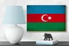 Holzschild Flagge Aserbaidschan 18x12cm Azerbaijan Vintage Produktbild-Vorschau 5