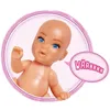 A close-up of a baby doll with a speech bubble indicating it is crying. Anteprima dell’immagine prodotto