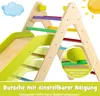2 in 1 Kletterdreieck mit Rutsche, Indoor Klettergerüst, Produktbild-Vorschau 3