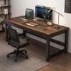 A modern home office setup with a desk, chair, and computer equipment. Náhled obrázku produktu