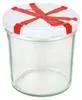 25er Set Sturzglas 350 ml To 82 Schleifendekor Deckel Produktbild-Vorschau 2