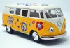 Bus T1  Peace and Love gelb / beige Modellauto Produktbild-Vorschau 4