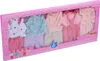 Eddy Toys Puppenkleidung 8 Stück - Baby Doll - 40-45 CM - Produktbild-Vorschau 1