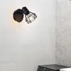 ZMH stropné reflektory čierne 1 plameň nástenné reflektory Náhľad obrázku produktu 7