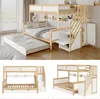 Letto a castello Sweiko, letto per bambini, con protezione Anteprima dell’immagine prodotto 8