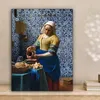 MuchoWow® - Leinwandbilder - Milchmädchen - Delfter Blau - Produktbild-Vorschau 2