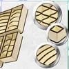 Beige Unterwäsche-Organizer-Set mit 4 faltbaren Produktbild-Vorschau 5
