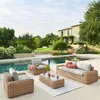 Gartensofa "savinia tahini" 3-sitzer aus epoxybehandeltem Produktbild-Vorschau 8