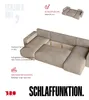 BroMARKT Ecksofa PUMI Schlaffunktion Bettkasten U-Form Produktbild-Vorschau 9