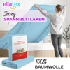 EllaTex Jersey Topper Spannbettlaken 140x200–160x200 Produktbild-Vorschau 2