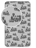 Drap-housse Dampflok Chemin de fer Gris 90 x 200 + 25 cm Voir les images du produit 1