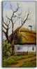 Wanduhr Uhr Wandbild Leinwand Geräuschlos 30x60 Gemälde Produktbild-Vorschau 1