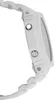 Side view of a white digital watch. Produktbild-Vorschau