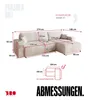 BroMARKT Ecksofa PUMI XL Schlaffunktion Bettkasten L-Form Produktbild-Vorschau 10