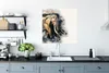 MuchoWow® Poster Elefant - Papier - Farbe 75x75 cm - Wand Produktbild-Vorschau 3