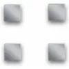 keine Marke 11190 Magnet-Set Cube 4-tlg Productafbeelding-voorbeeld 1