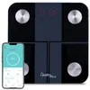 Digitale 14in1 Körperanalysewaage aus Glas, Bluetooth & Produktbild-Vorschau 1